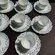 Limoges Giraud porcelain cups set of ten