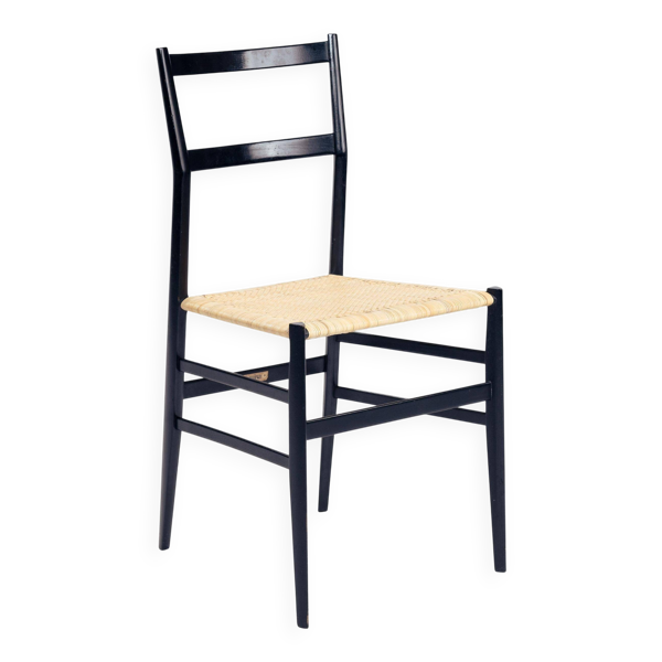 Chaise SUPERLEGGERA 499 de Gio Ponti par Cassina, années 1970.