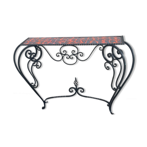 Console en fer forgé