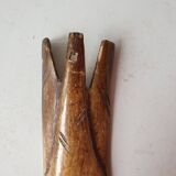 Sculpture sur os - ancienne Amulette Africaine - Art Africain tribal