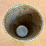 Set of two glasses cups in Digoin stoneware