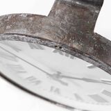 Industrial cast iron gents of leicester clock