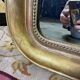 Louis Philippe era mirror with gold leaf  82x101cm