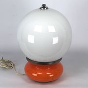 Lampe de table en verre de Murano de couleur italienne vintage par Mazzega