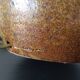 Pyrite stoneware ball lamp by Guy Baudat