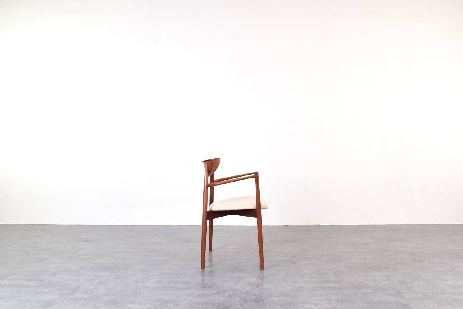Fauteuil Mid-Century en Teck par Harry Østergaard pour Randers Møbelfabrik, 1960