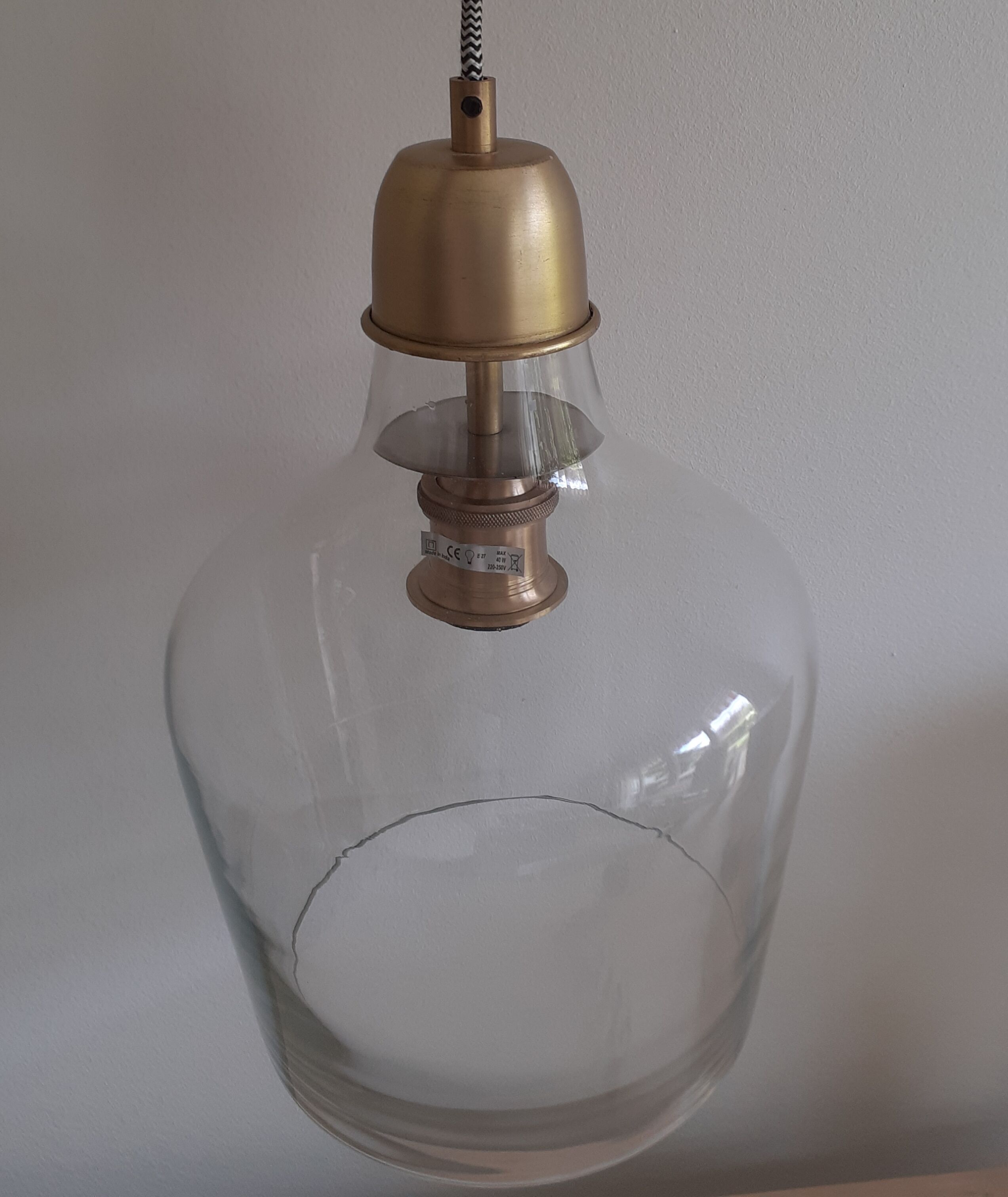 Suspension glass bell brand Caravan