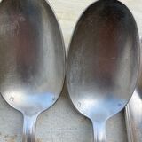 11 Silver metal tablespoons