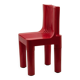 Chaise enfant rouge vintage Kartell par Sapper & Zanuso, style italien ludique des années 1960.
