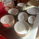 Service dishes Limoges brand UML