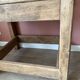 Small workbench made of solid oak