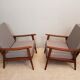 Pair of Boomerang armchairs 1960