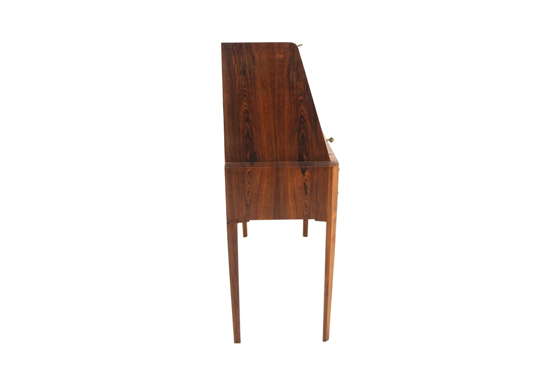 Scandinavian secretary in rosewood, Sweden, 1950