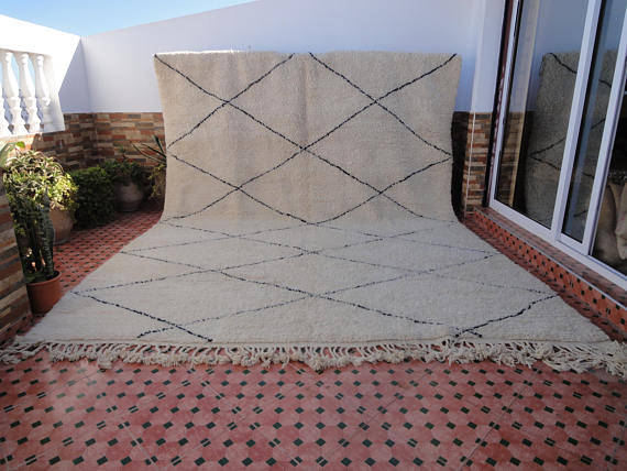 Beni ouarain 410x310cm carpet