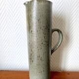 Vintage 1950s enamelled stoneware jug