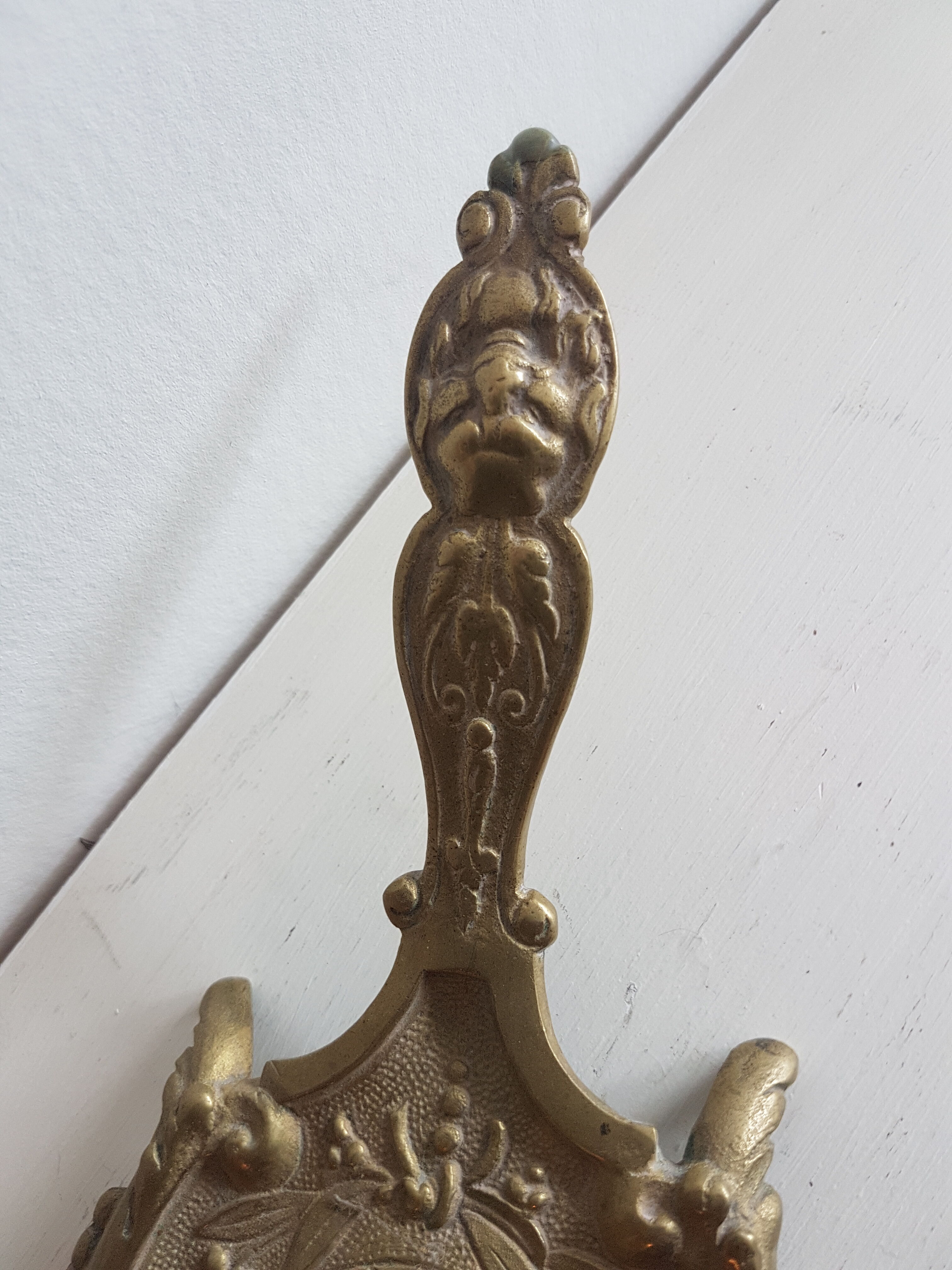 Brass candlestick