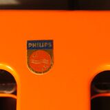 Philips orange 1970 adjustable clamp spot