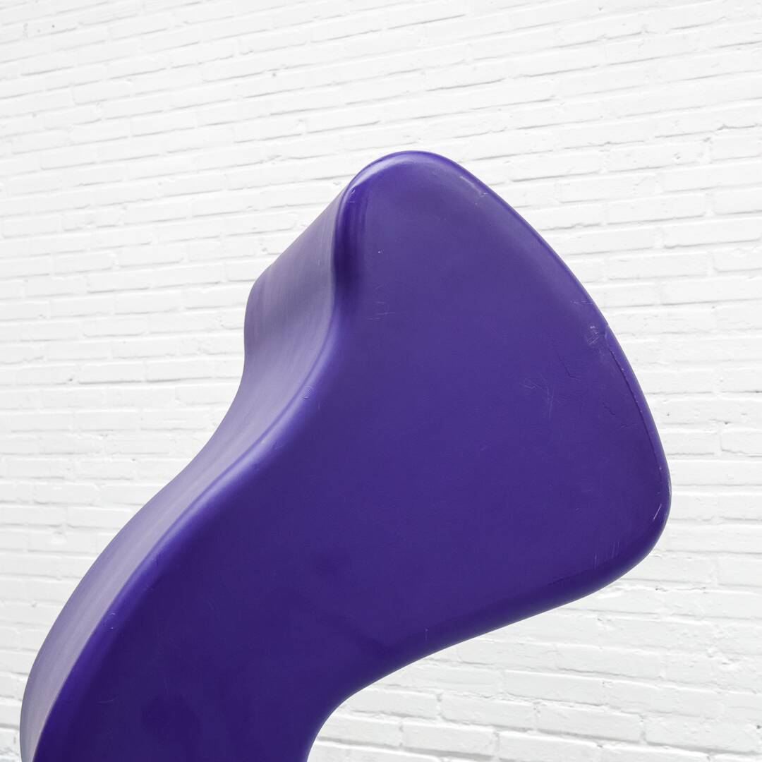 Chaise Purple Phantom de Verner Panton pour Innovation
