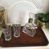 Pair of vintage teak tops