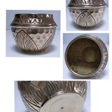 quatre cache-pot laiton vintage
