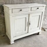Parisian sideboard with 2 doors and 2 drawers vintage