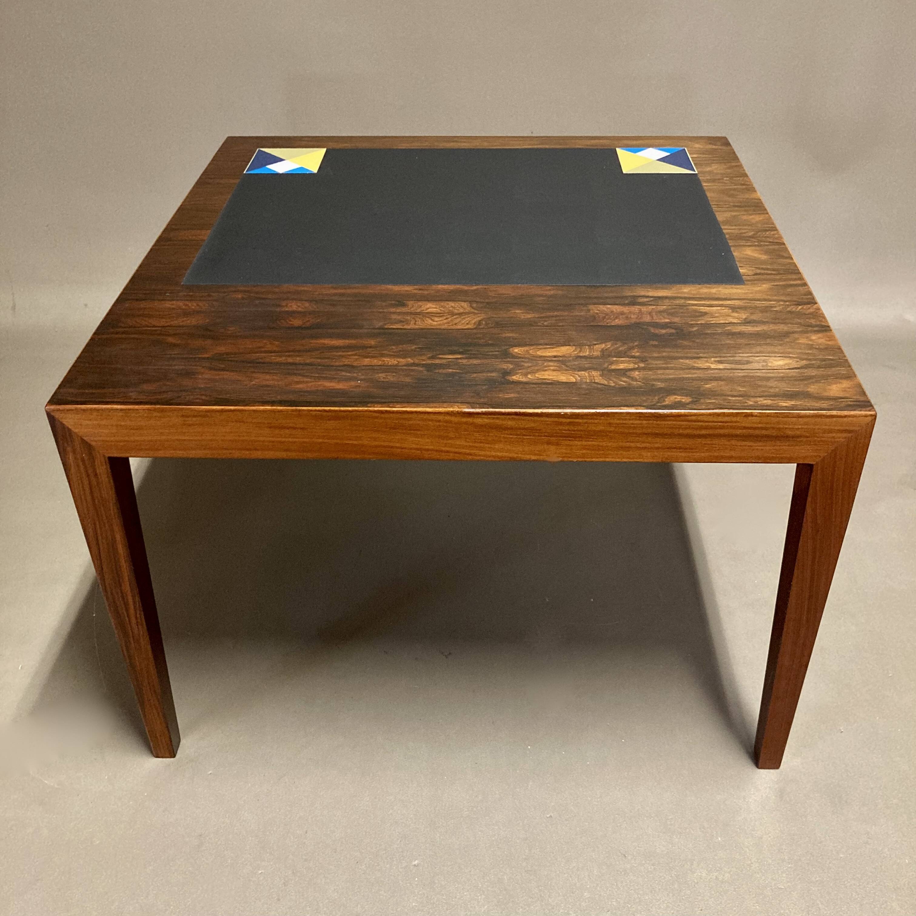 Scandinavian design coffee table 1950 "Severin Hansen".