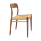 Danish design J.L Møller teak dining chair 75