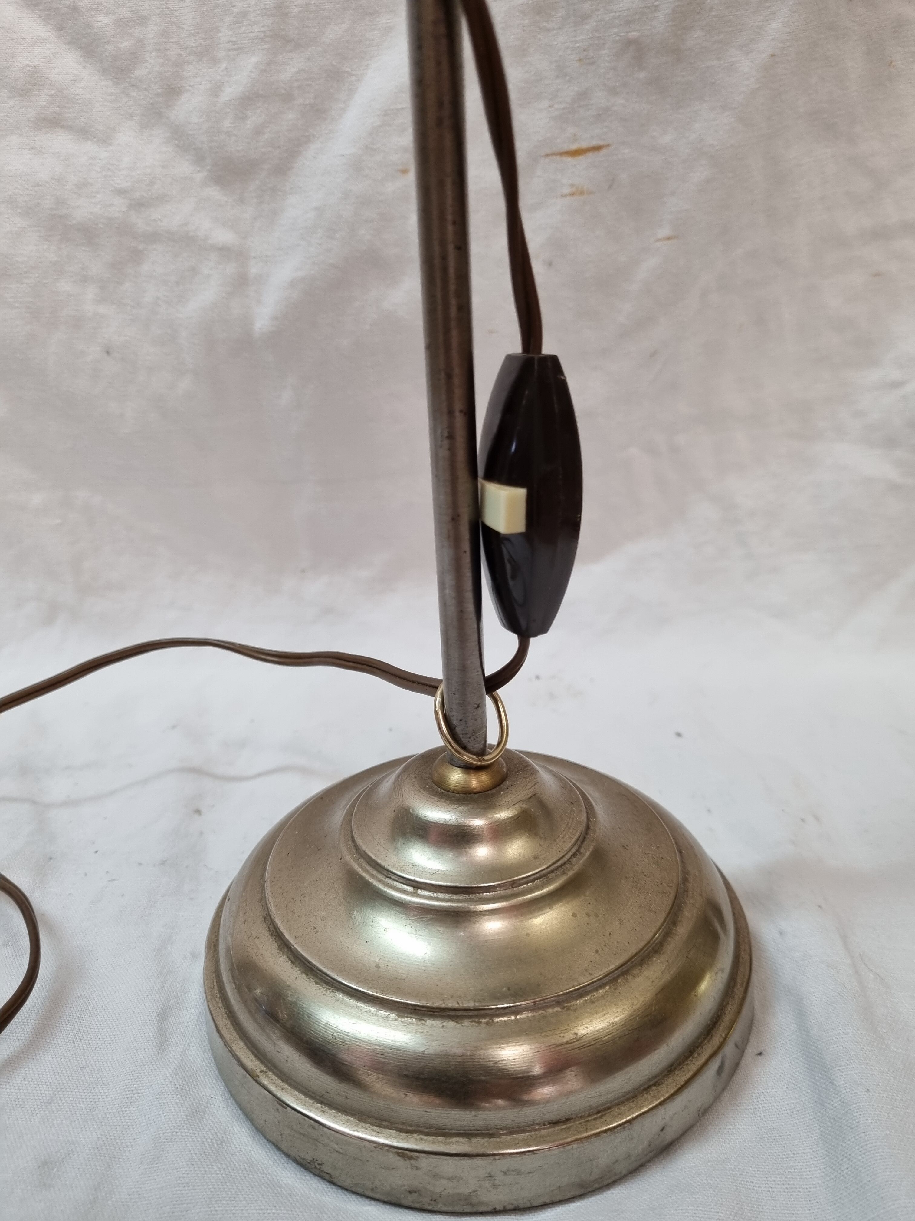 Art deco desk lamp, 1960/70