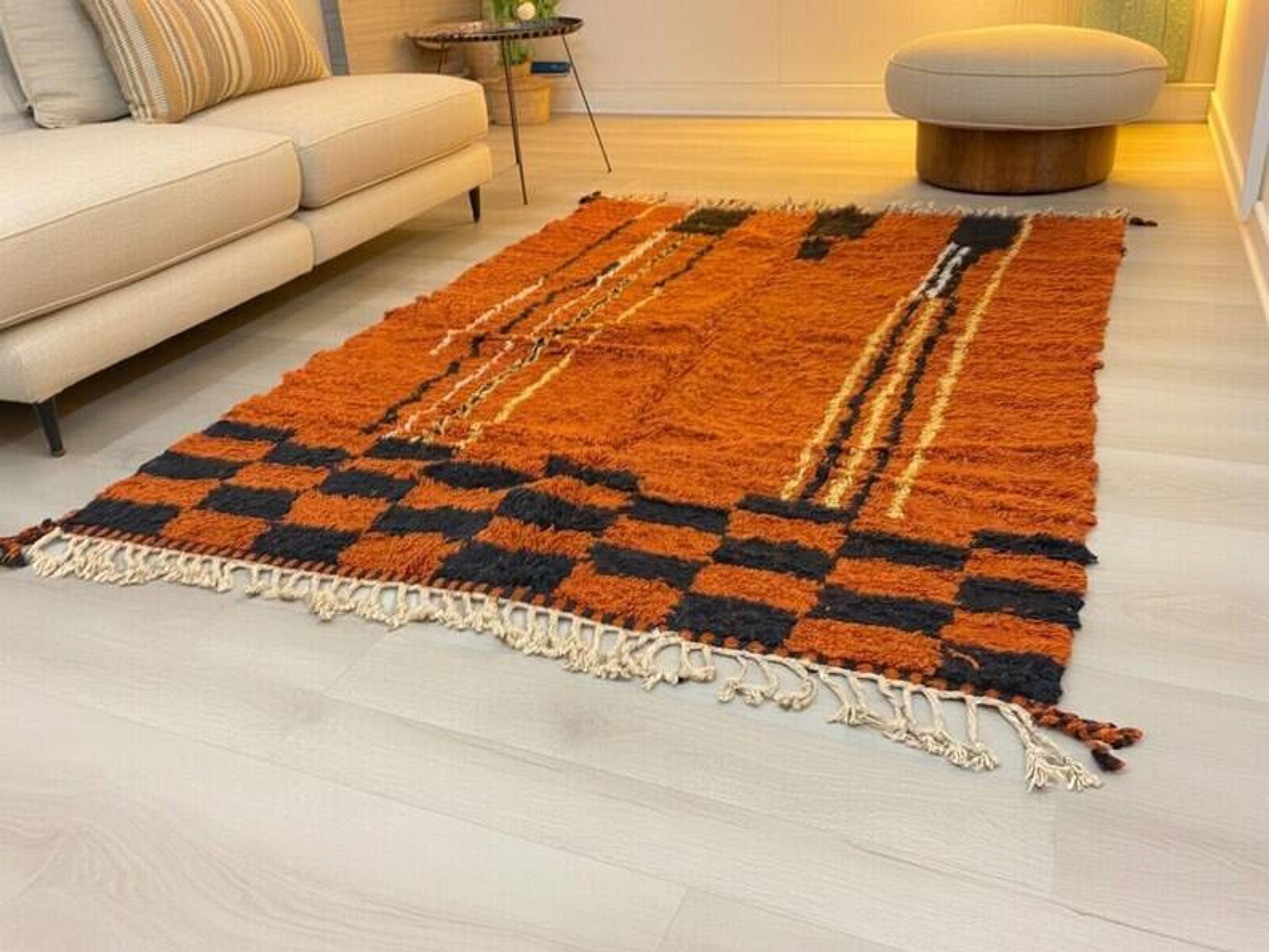 Handmade Moroccan Berber rug 200cm x 300cm