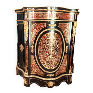 Meuble d'appui violoné - marqueterie boulle