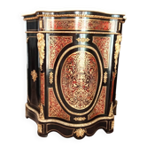 Violin-shaped support cabinet with Boulle marquetry