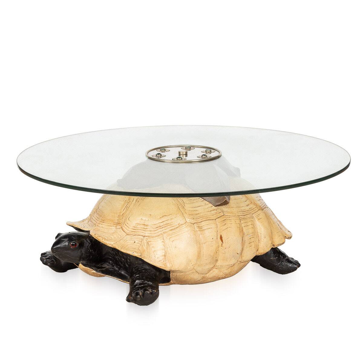 TABLE BASSE INUSITÉE EN FORME DE TORTUE PAR ANTHONY REDMILE, LONDRES