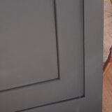 Matte black Paris wardrobe