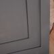 Matte black Paris wardrobe