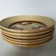 6 Sarreguemines Chamonix calotte plates