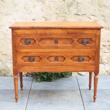 Louis XVI style 2-drawer saute chest of drawers