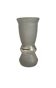 Vase verre granulé