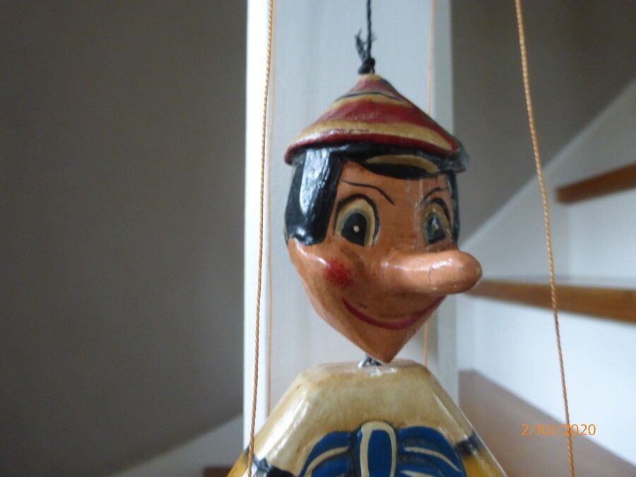 Pinocchio puppet