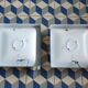 Paire d'appliques Solken Leuchten space age