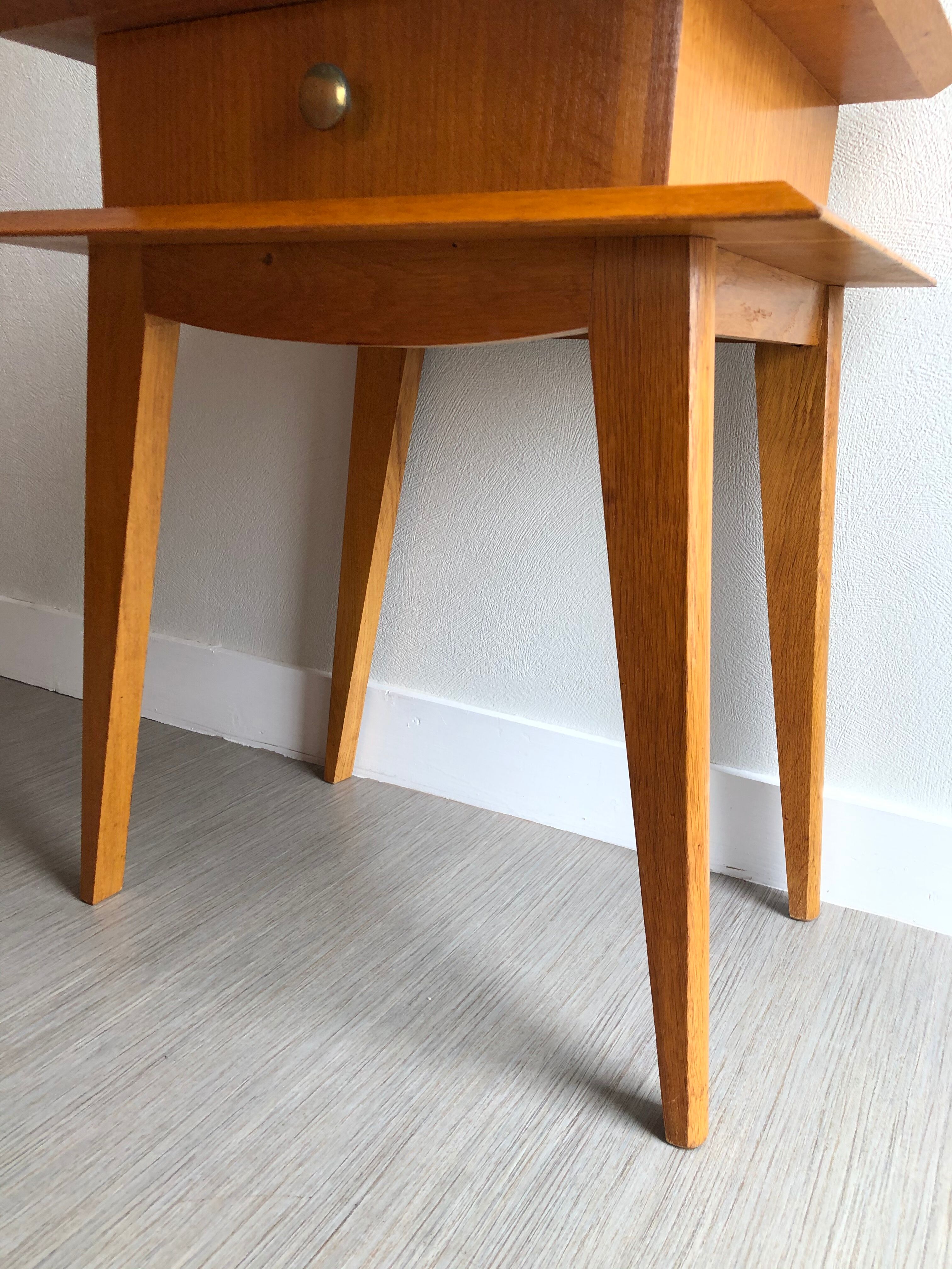 Beside table