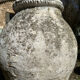 Ancient terracotta pottery jar from the 18th century.