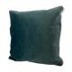 Coussin velours vert d'eau