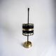 VINTAGE UMBRELLA STAND: BLACK & GOLD