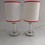 A pair of bedside lamps, Kaiser Leuchten