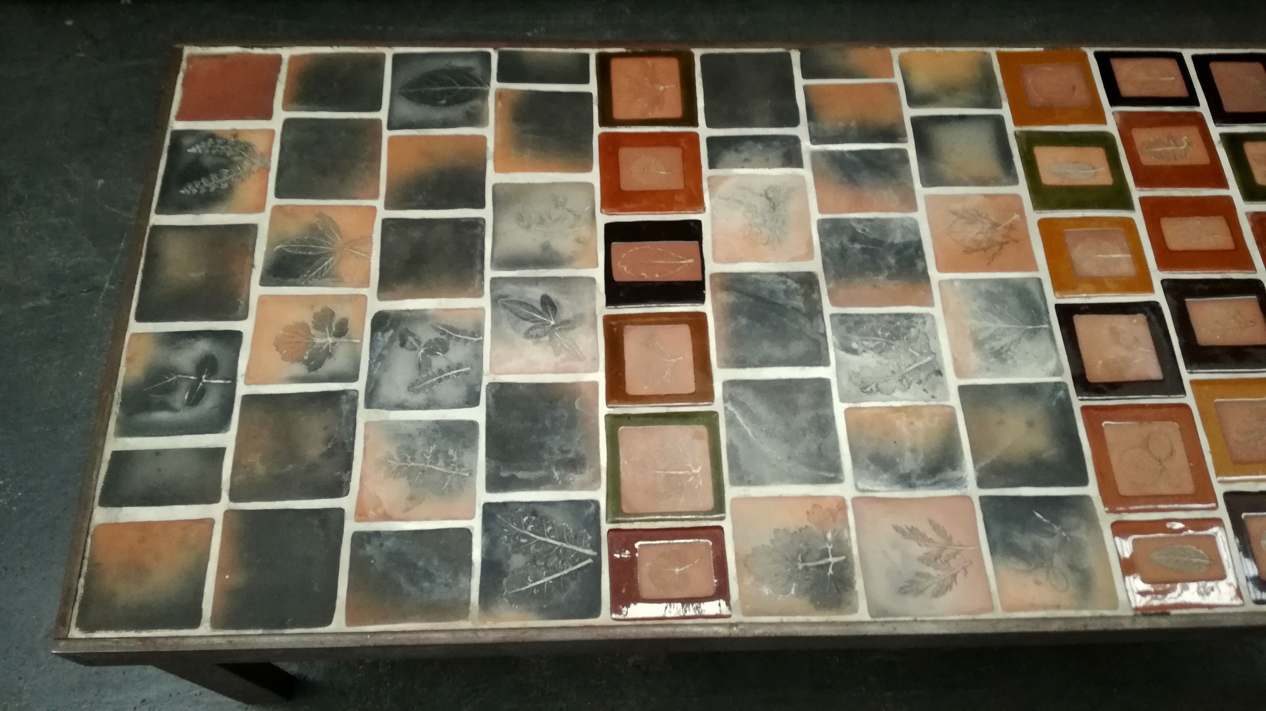 1950 Roger Capron ceramic coffee table