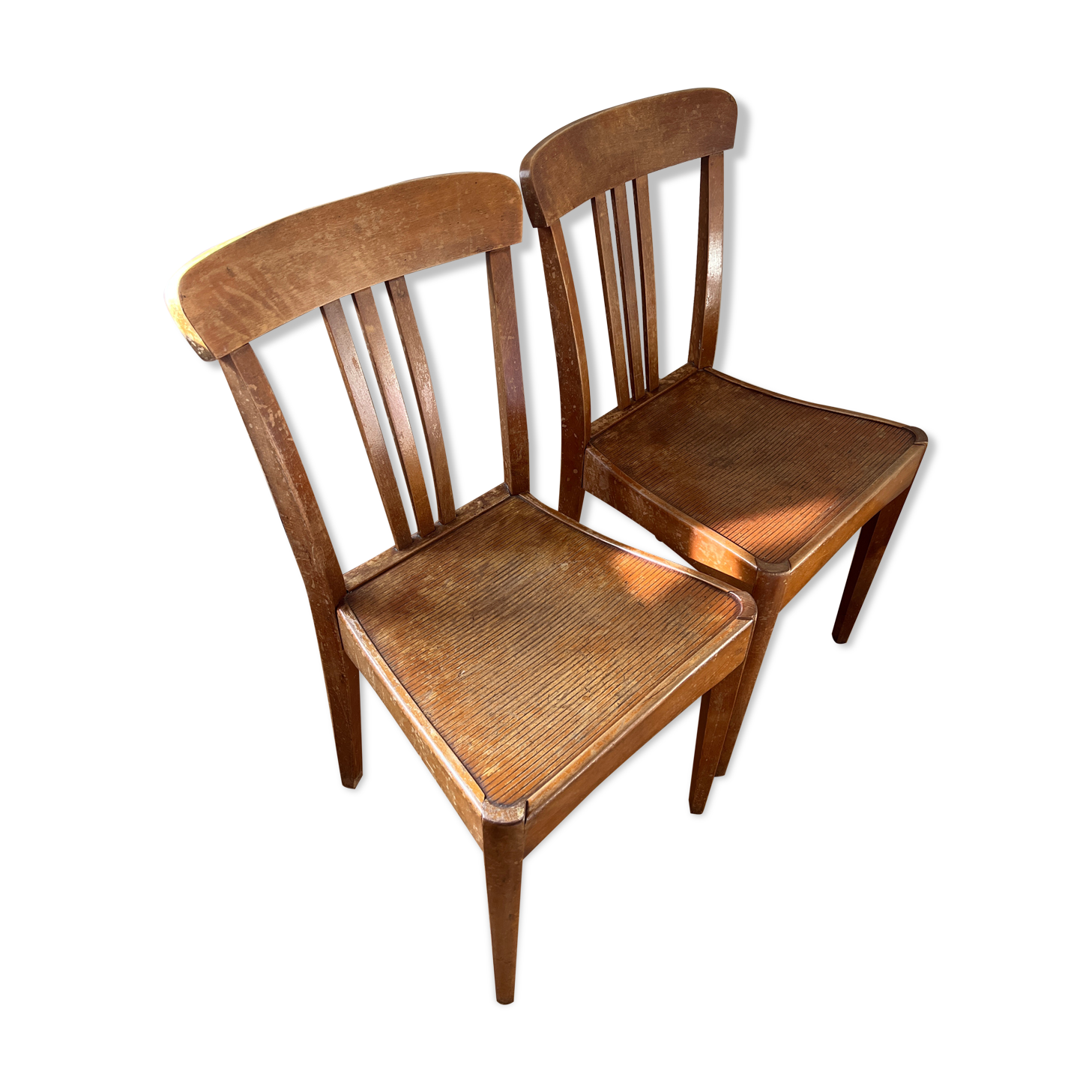 Pair of bistro chairs