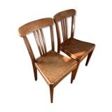 Pair of bistro chairs