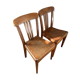 Pair of bistro chairs