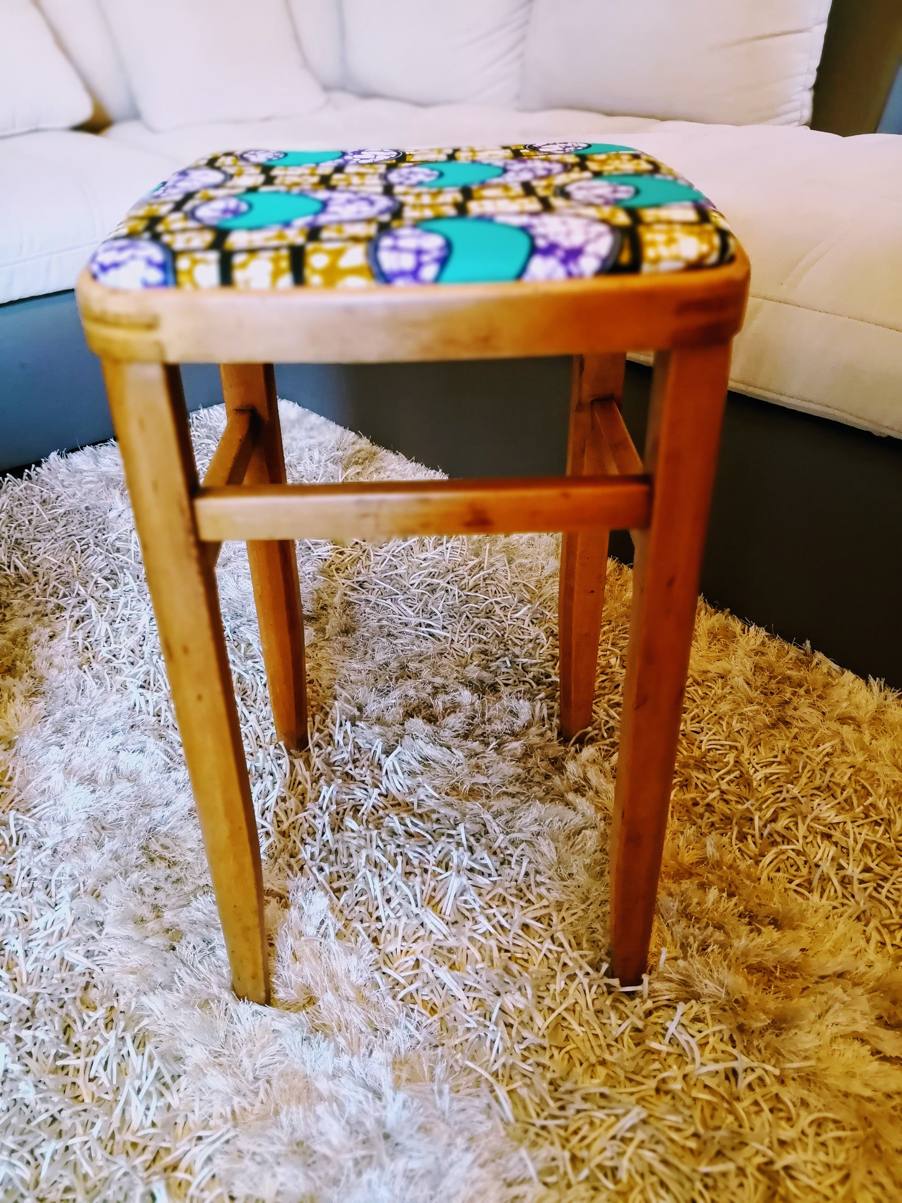 Stool to the scandinavian look