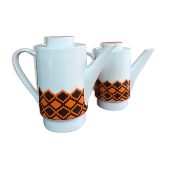 Duo coffee makers Mélitta made in Germany in two vintage sizes 70s